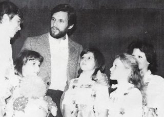Gary in the Ocracoke production of "The Sound of Music" in 1981.